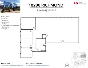 10200 Richmond Ave, Houston, TX for lease Floor Plan- Image 1 of 1
