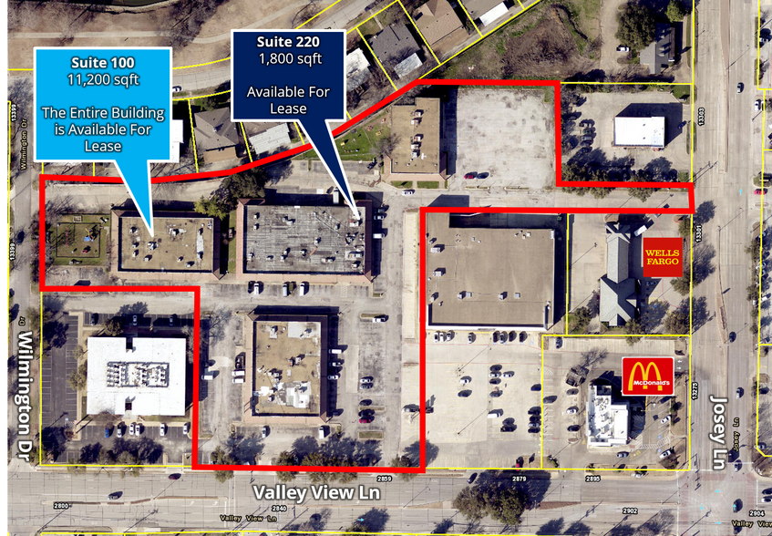 2825 Valley View Ln, Dallas, TX for lease - Building Photo - Image 2 of 4