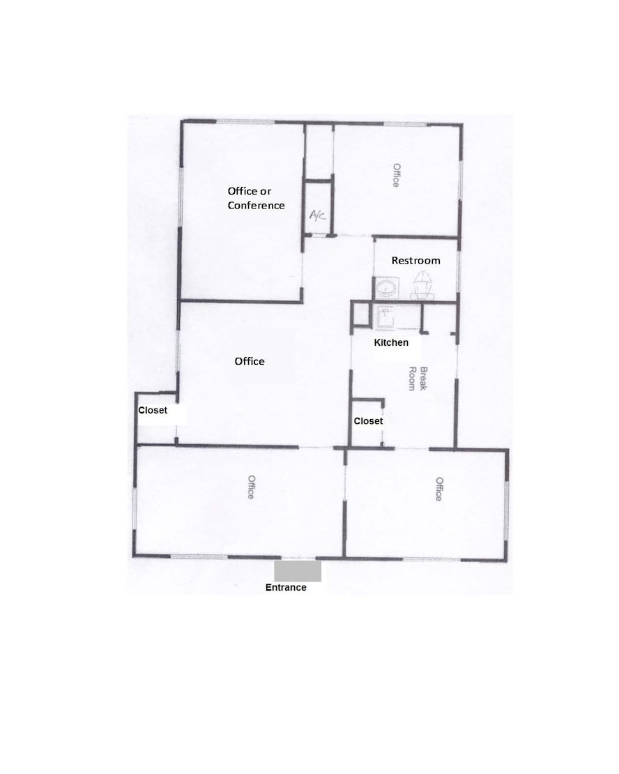 1430 Gene St, Winter Park, FL à vendre Plan d’étage- Image 1 de 1