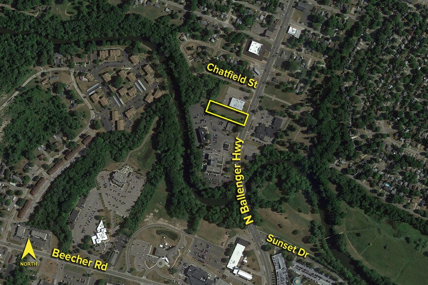 1101 Ballenger Hwy, Flint, MI à vendre - Photo du bâtiment - Image 1 de 1