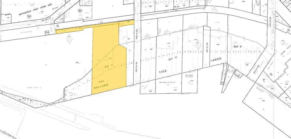 5350 30th Ave NW, Seattle, WA for sale - Plat Map - Image 3 of 3