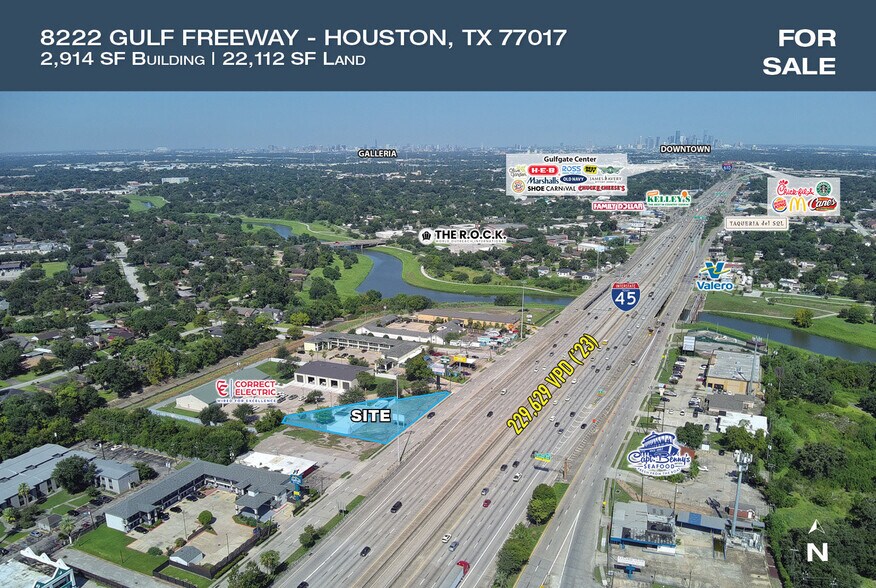 8222 Gulf Fwy, Houston, TX à vendre - Photo du bâtiment - Image 1 de 2