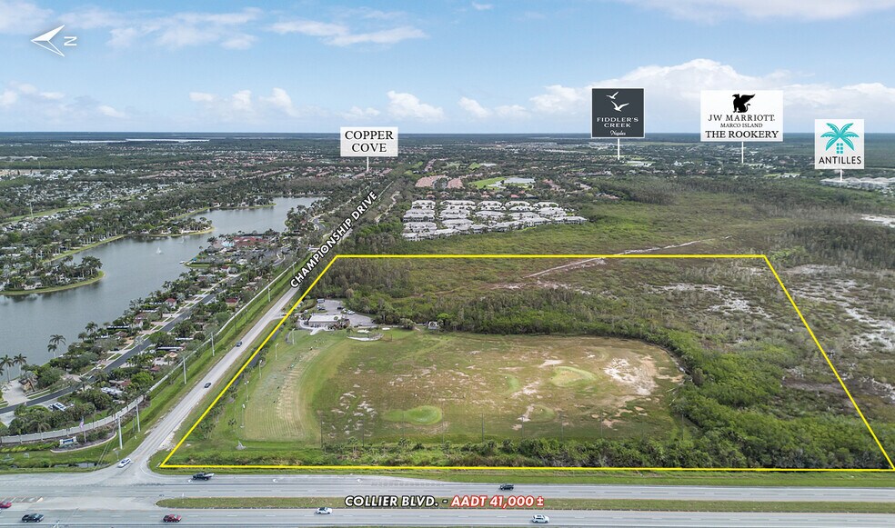 4748 Championship Dr, Naples, FL à vendre - Aérien - Image 2 de 9