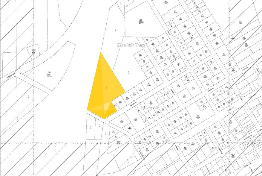 500 W Goldsboro St, Kenly, NC à vendre - Plan cadastral - Image 3 de 3