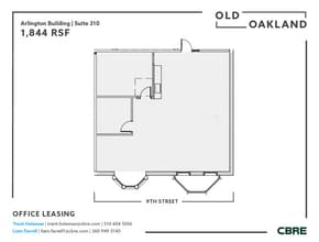 452 8th St, Oakland, CA for lease Floor Plan- Image 1 of 1