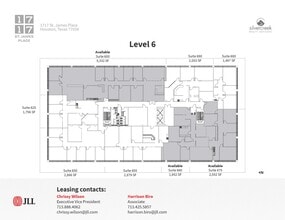 1717 St. James Place, Houston, TX à vendre Plan d’étage- Image 1 de 1