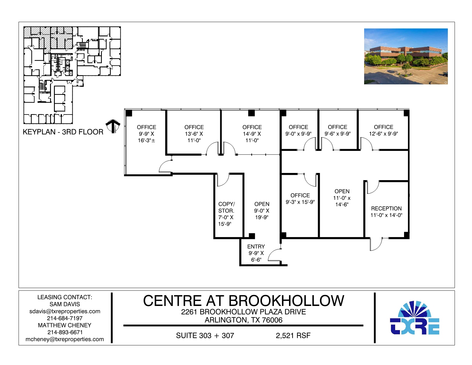 2261 Brookhollow Plaza Dr, Arlington, TX for lease Floor Plan- Image 1 of 2