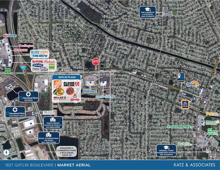 1837 SW Gatlin Blvd, Port Saint Lucie, FL à louer - Photo du bâtiment - Image 3 de 3