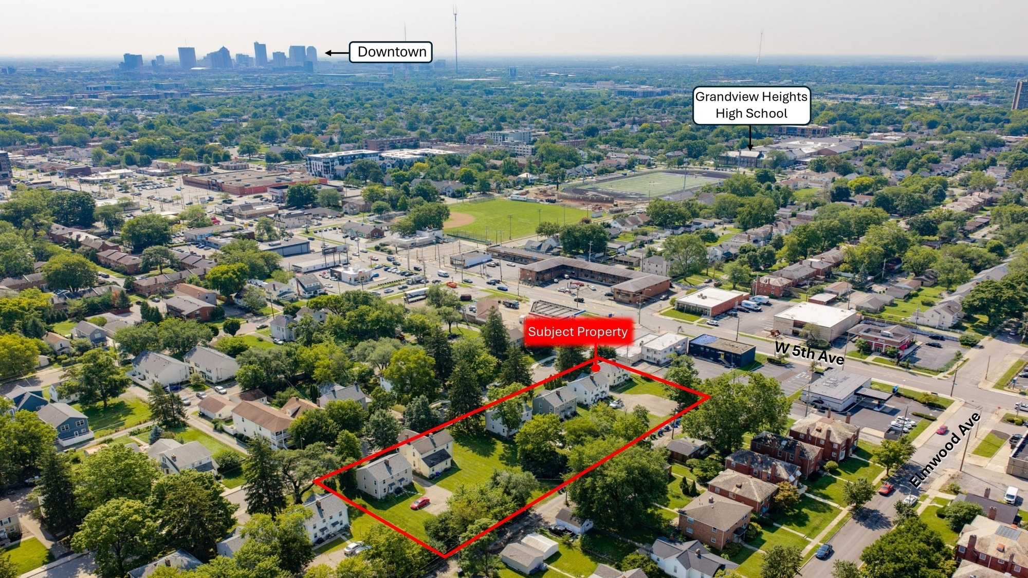 Ashland Avenue Duplex Portfolio portfolio of 9 properties for sale on LoopNet.ca Aerial- Image 1 of 28
