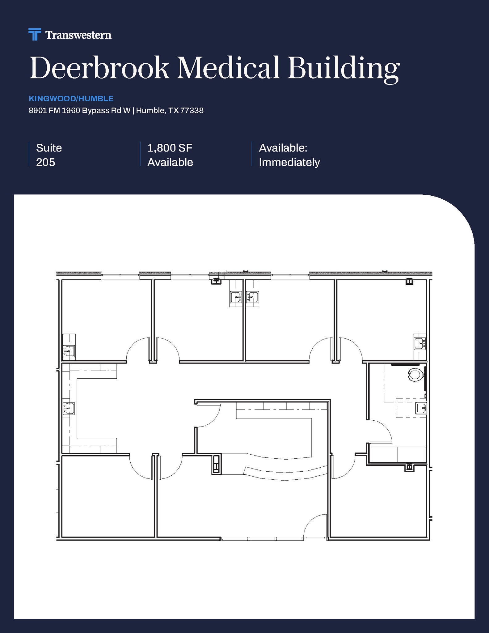 8901 FM 1960 Bypass Rd W, Humble, TX for lease Floor Plan- Image 1 of 1
