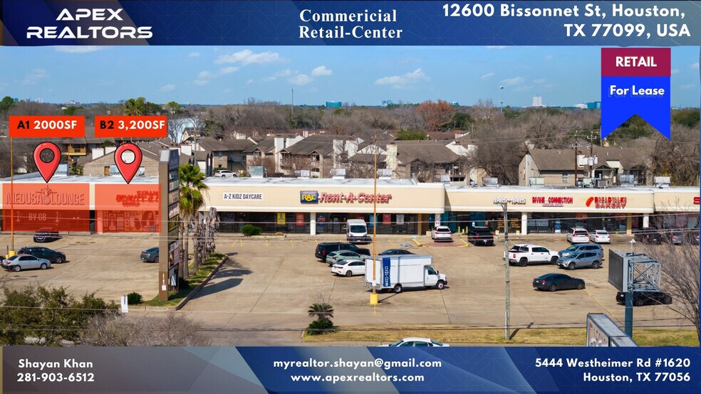 12600 Bissonnet St, Houston, TX à louer - Photo du bâtiment - Image 1 de 20