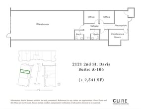 2121 2nd St, Davis, CA for lease Interior Photo- Image 1 of 1