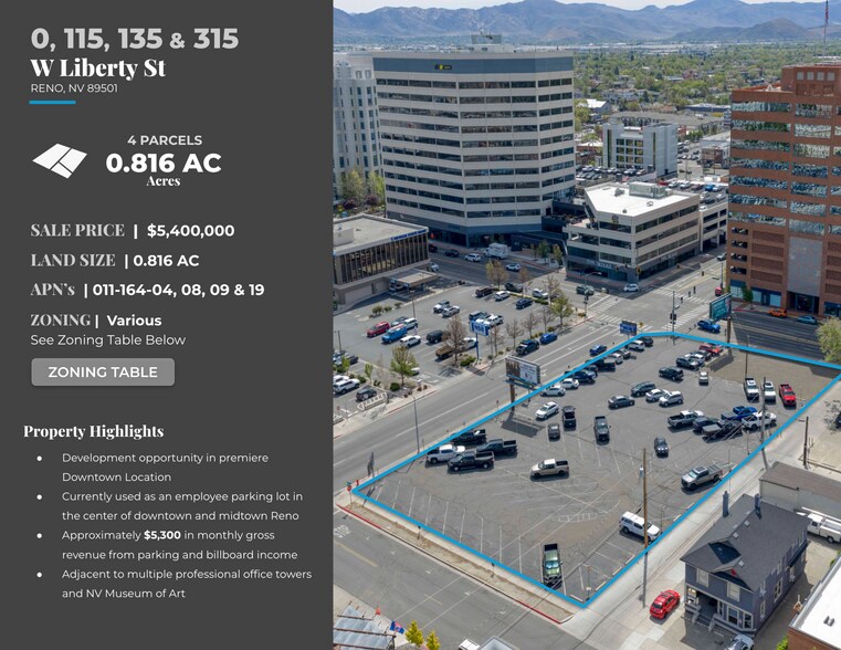 W Liberty St, Reno, NV à vendre - Photo du bâtiment - Image 2 de 5