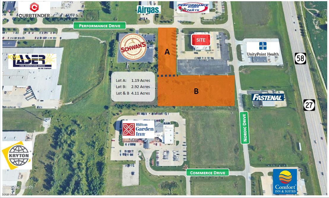 7009 Nordic Dr, Cedar Falls, IA for sale Site Plan- Image 1 of 1
