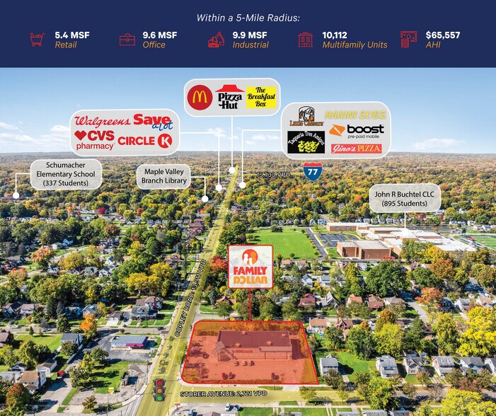 970 Copley Rd, Akron, OH à vendre - Photo du bâtiment - Image 2 de 4