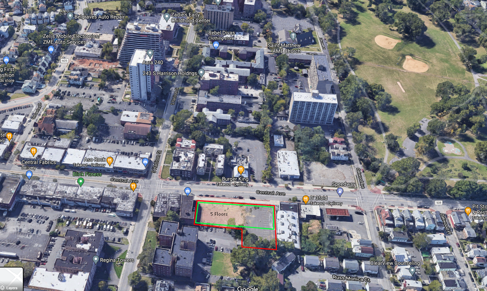 636-646 Central Ave, East Orange, NJ à vendre - Photo du bâtiment - Image 3 de 3