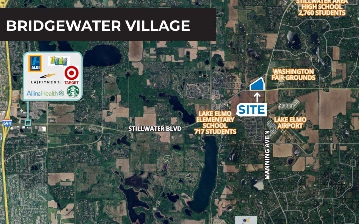 NWC of Stillwater Blvd, Lake Elmo, MN à vendre - Photo du bâtiment - Image 3 de 3