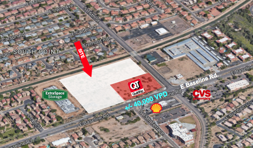 NWC 16th St & Baseline Rd, Phoenix, AZ for sale - Primary Photo - Image 1 of 1