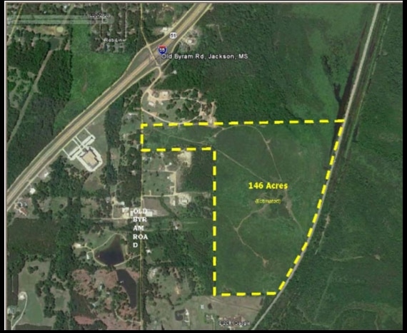 Old Byram Rd, Byram, MS for sale - Aerial - Image 2 of 2
