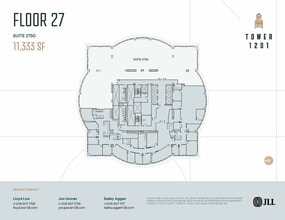 1201 3rd Ave, Seattle, WA for lease Floor Plan- Image 2 of 2