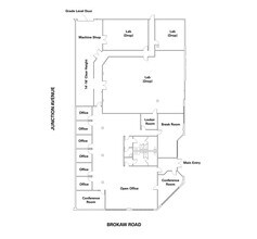 525-585 E Brokaw Rd, San Jose, CA à louer Plan de site- Image 1 de 1