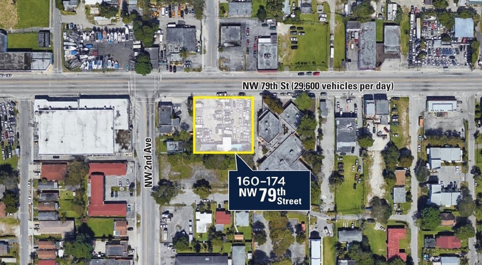 160-174 NW 79th St, Miami, FL for sale - Building Photo - Image 1 of 4