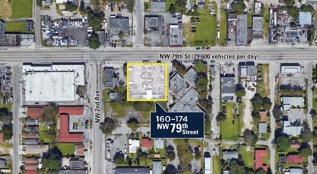160-174 NW 79th St, Miami, FL à vendre Photo principale- Image 1 de 5