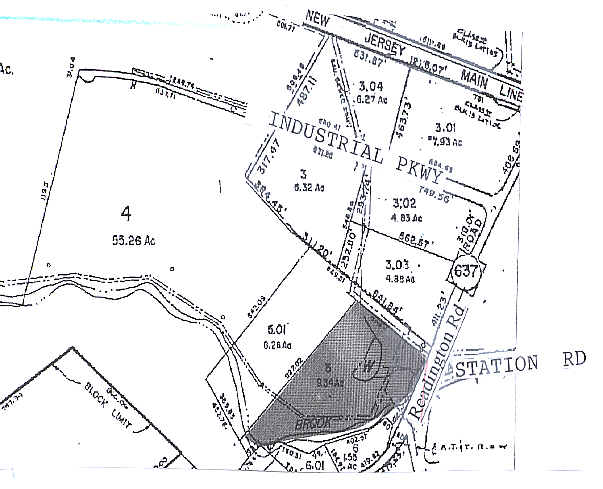 100 Readington Rd, Branchburg, NJ à louer - Plan cadastral - Image 3 de 7