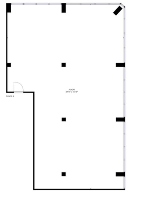 6299 Airport Rd, Mississauga, ON à louer Plan d’étage- Image 1 de 1