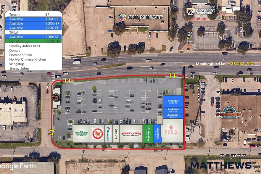 1820 W Mockingbird Ln, Dallas, TX for lease - Building Photo - Image 2 of 4