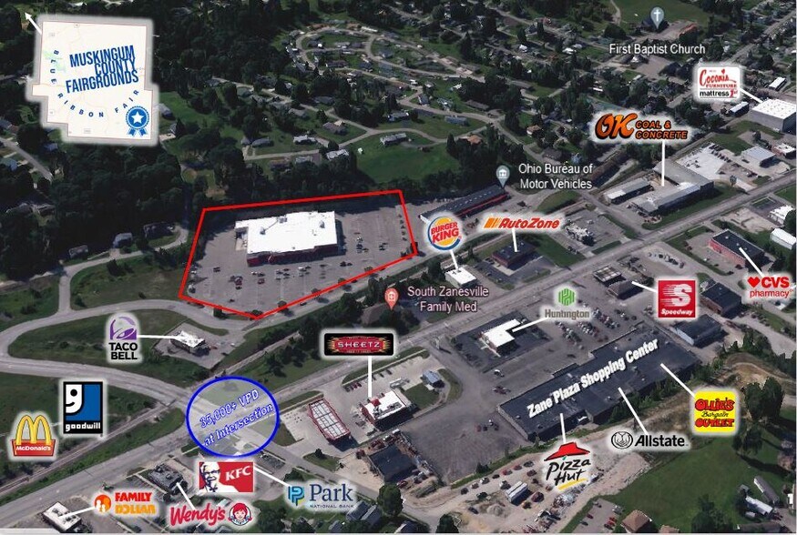 2200 June Pky, Zanesville, OH à vendre - Aérien - Image 3 de 15