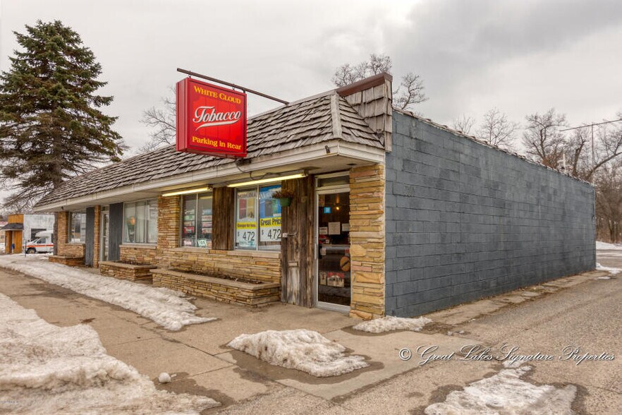 107 S Charles St, White Cloud, MI à vendre - Photo du bâtiment - Image 3 de 9