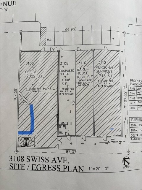 3106 Swiss Ave, Dallas, TX for lease Interior Photo- Image 1 of 1