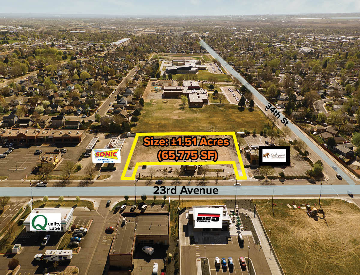 3350 23rd Ave, Evans, CO for sale Aerial- Image 1 of 4