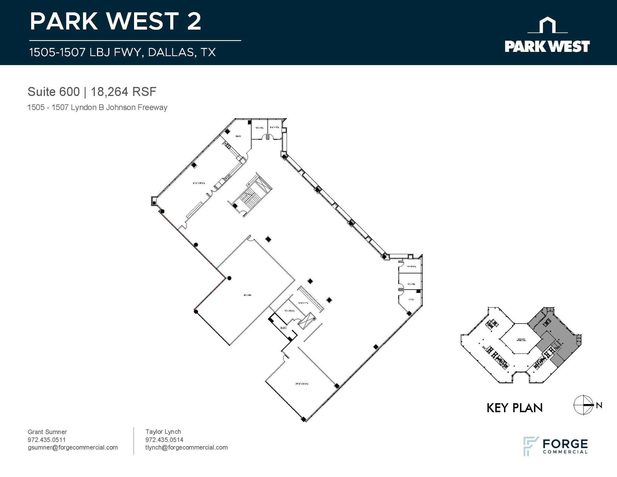 1501-1507 Lyndon B Johnson Fwy, Dallas, TX for lease Floor Plan- Image 1 of 1