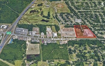 720 W South Blvd, Montgomery, AL - AERIAL  map view