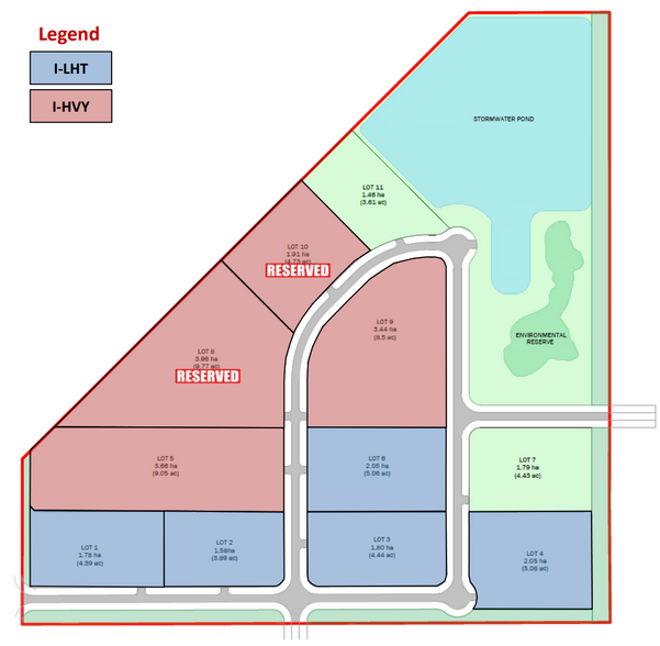 Conrich Industrial Pk, Calgary, AB for sale - Site Plan - Image 2 of 2