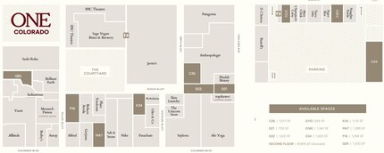 61-75 W Colorado Blvd, Pasadena, CA for lease Site Plan- Image 1 of 1