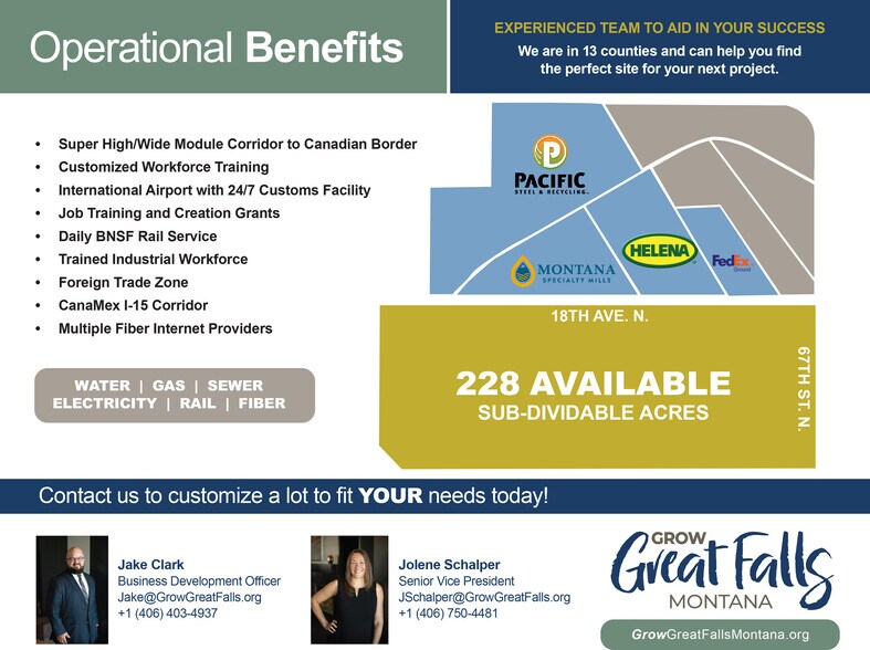 Great Falls Montana Agritech Park, Great Falls, MT à vendre - Photo du bâtiment - Image 2 de 10