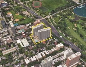 4250 N Marine Dr, Chicago, IL - AÉRIEN  Vue de la carte