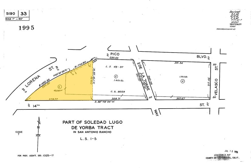 3301 E 14th St, Los Angeles, CA for sale - Plat Map - Image 2 of 31