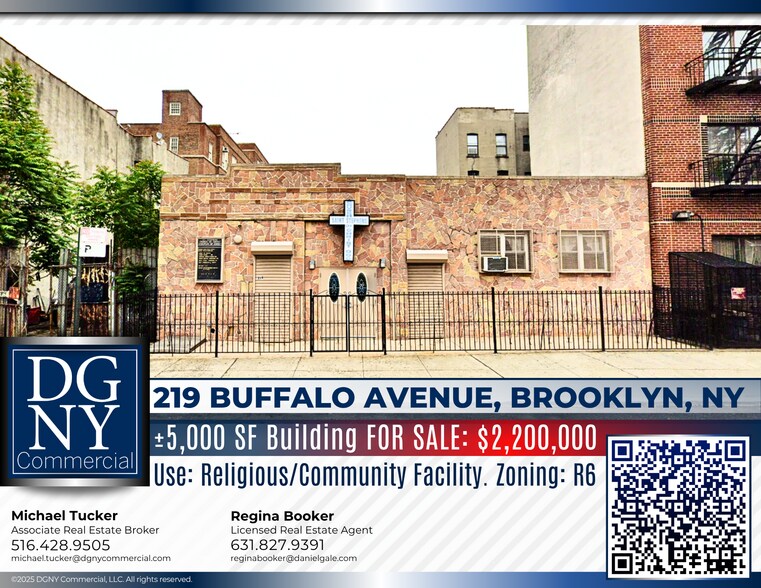 219 Buffalo Ave, Brooklyn, NY à vendre - Photo du bâtiment - Image 2 de 9