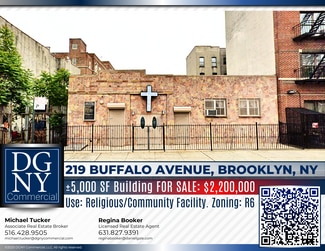 Plus de détails pour 219 Buffalo Ave, Brooklyn, NY - Spécialité à vendre