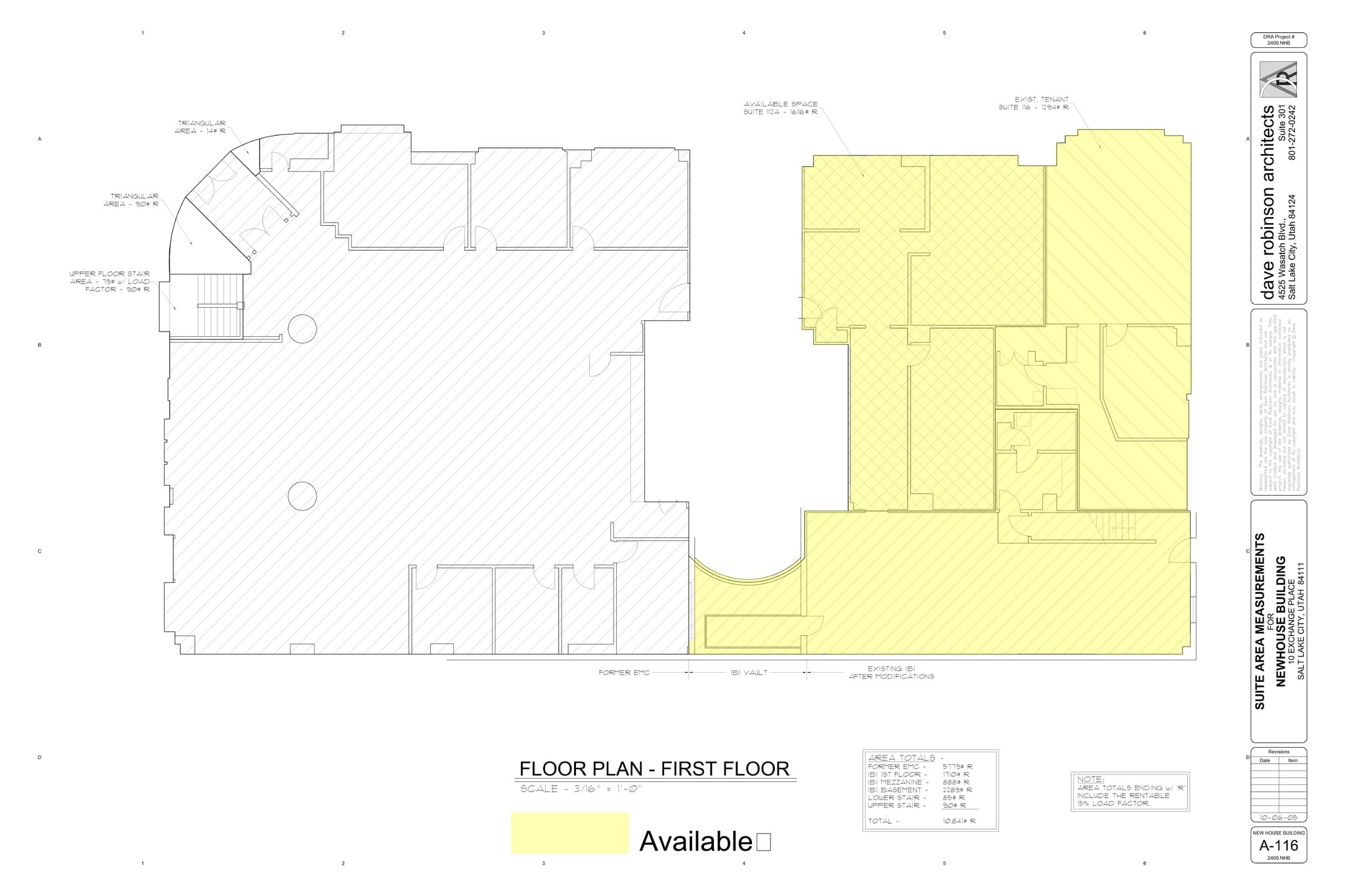 10 Exchange Pl, Salt Lake City, UT for lease Floor Plan- Image 1 of 1