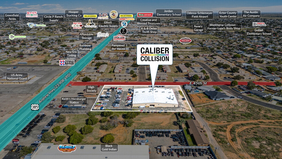 150 E 45th St, Odessa, TX à vendre - Photo du bâtiment - Image 2 de 5