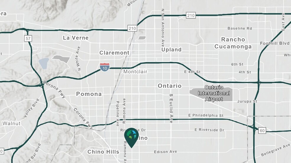 13799 Monte Vista Ave, Chino, CA à louer - Aérien - Image 2 de 3