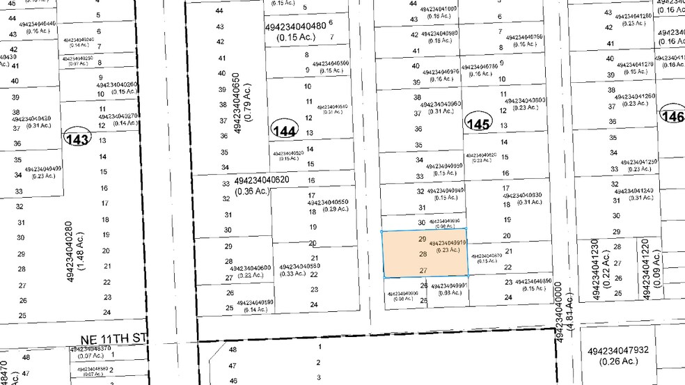 1106 NE 5th Ave, Fort Lauderdale, FL à vendre - Plan cadastral - Image 2 de 16
