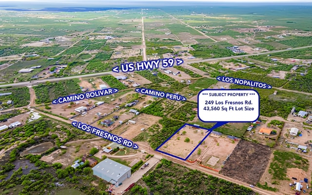 249 Los Fresnos Ave, Laredo, TX for sale - Aerial - Image 1 of 9