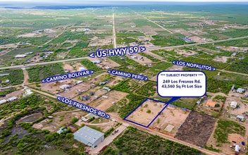 249 Los Fresnos Ave, Laredo, TX - Aerial map view - Image1