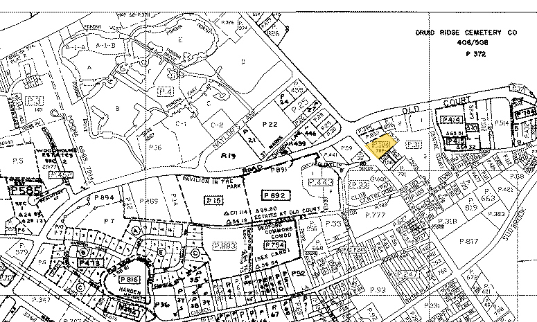 1515 Reisterstown Rd, Pikesville, MD for sale Plat Map- Image 1 of 1